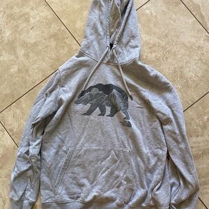 Urban Outfitters Gray Bear Hoodie